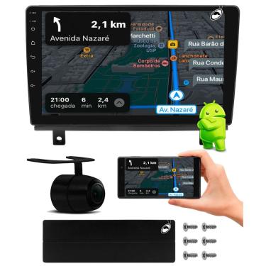 Imagem de Multimidia 9" Android Corsa G1 Hatch Sedan Classic Android Auto Car Play + Câmera Ré