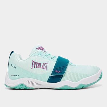 Imagem de Tênis Everlast Elite Feminino, Verde, Rosa, 39