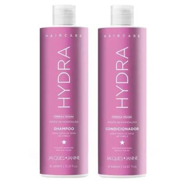 Imagem de Kit Shampoo 450ml E Condicionador 440ml Hydra Jacques Janine