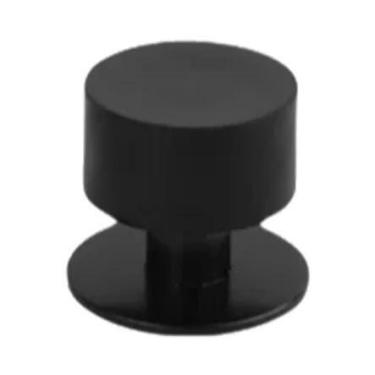 Imagem de Batente De Porta De Aço Inoxidável Com Borracha, Sem Furos, Montagem E