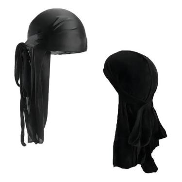 Imagem de Bandana Dureg Preta Cor Preto - Congratulations Store