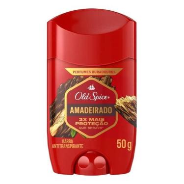 Imagem de Desodorante Antitranspirante Barra Old Spice Amadeirado 50 g