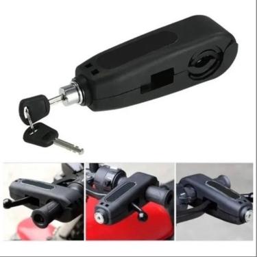 Imagem de Trava Antifurto para Manete de Freio Tipo Caps Lock Compatível com Motocicletas Quadric...