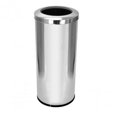 Imagem de Lixeira Inox com Aro 50 Litros Aço Superior para Ambientes Internos Inox Higipack