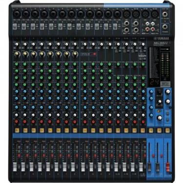 Imagem de Mesa de Som Analógica MG20XU 20 Canais com Efeitos SPX USB Bivolt Preta Yamaha