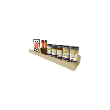 Imagem de Prateleira para Temperos Prateleira Tempero Simples 60CM MDF Fixação com Parafusos Uso...