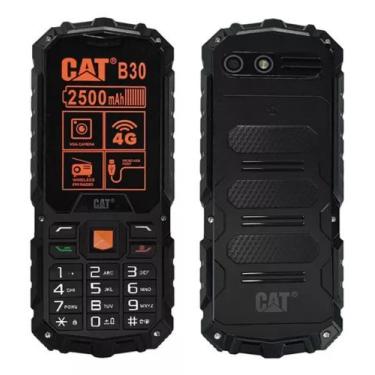 Imagem de Celular Cat B30 Super Resistente 4G Dual Sim Tela 2.4 Radio FM Mega Ba