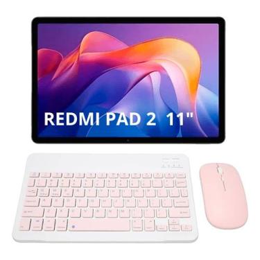Imagem de Kit Mouse Teclado Bluetooth Colorido Para Redmi Pad 2 - Otemu, Sortido