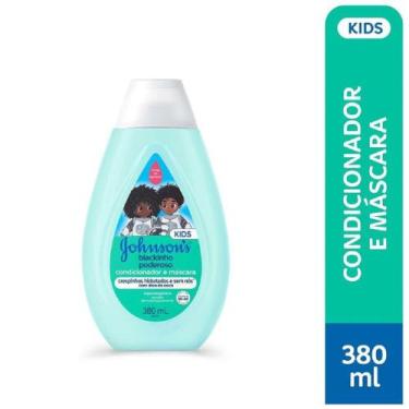 Imagem de Condicionador e Máscara Infantil Johnson's Blackinho Poderoso 380ml - 