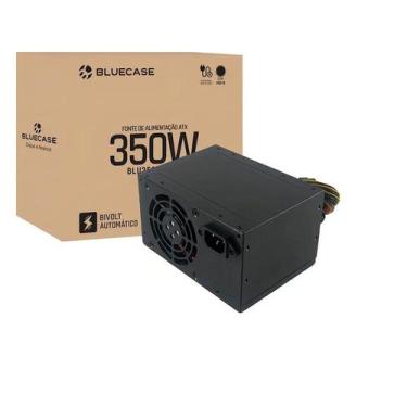 Imagem de Fonte Atx 350w Bluecase BLU350-ATPS Bivolt Auto c/ Cabo, Bivolt