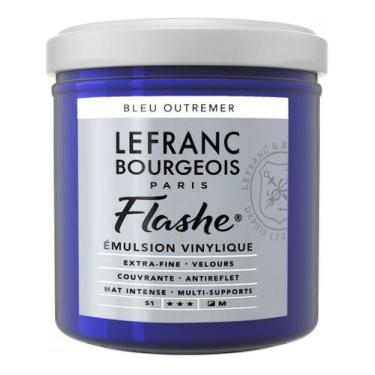 Imagem de Tinta Acrílica Flashe Importada Lefranc S1 043 Ultramarine 125ml - Lef
