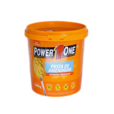 Imagem de Pasta de Amendoim Power One Integral Crocante 1,005kg - Temperos Loure
