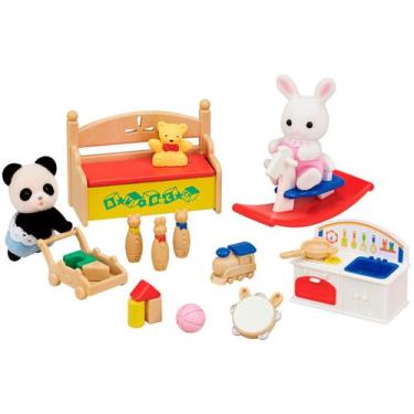 Imagem de Caixa de brinquedos bebe coelho neve & bebe panda - epoch magia