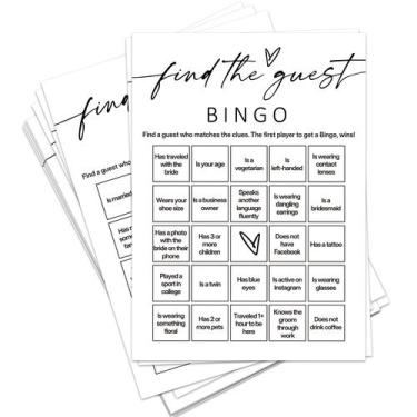 Imagem de Cartelas de Bingo para Chá de Panela Tsunerrorami 25 Peças Únicas
