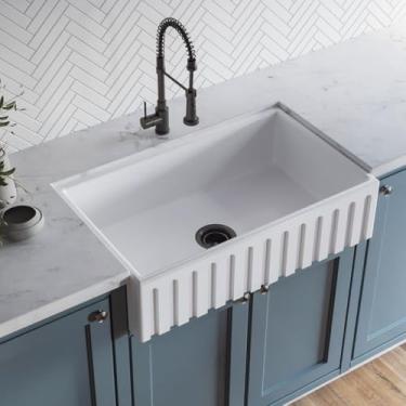 Imagem de Cuba Cozinha Farm Sink Romana 50 cm Estilo Fazenda Avental