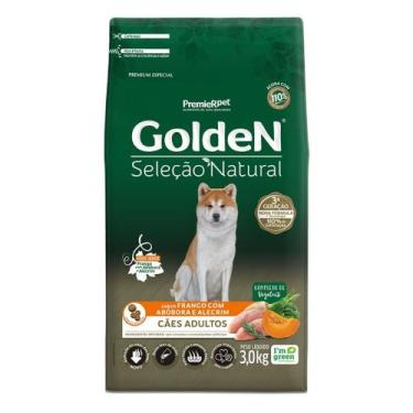 Imagem de Ração Golden Seleção Natural Cães Adultos sabor sabor Abóbora e Alecri