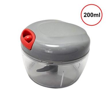 Imagem de Processador de Alimentos Manual Pequeno 200ml - DUARTES DISTRIBUIÇÃO U