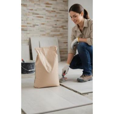 Imagem de 2x Rejunte Porcelanato 5kg Resinado Branco Antimofo Superfin - Congrat