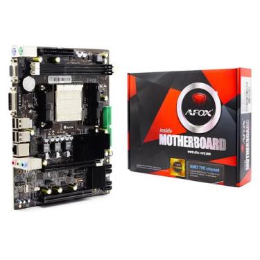 Imagem de Placa Mãe Afox A78-MAD3 DDR3 Socket AM3 Chipset AMD A78