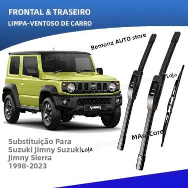 Imagem de Palhetas De Limpador De Para-brisa Dianteiro E Traseiro Para Suzuki Ji