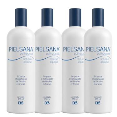 Imagem de Pielsana Polihexanida Solução Aquosa 350ml KIT 4 UNIDADES - DBS
