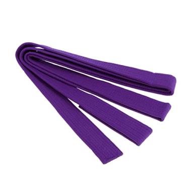Imagem de lahomia Soft Art/Karate/Taekwondo Belts Fio de seda Marcial - Roxo