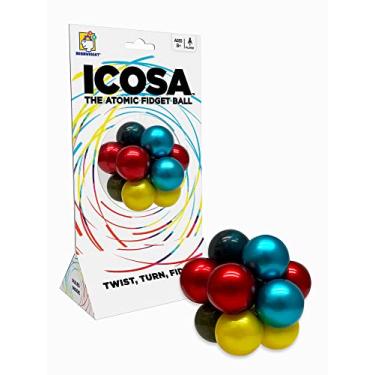 Imagem de Brainwright Icosa The Atomic Puzzle Ball Multi-colored, 5"