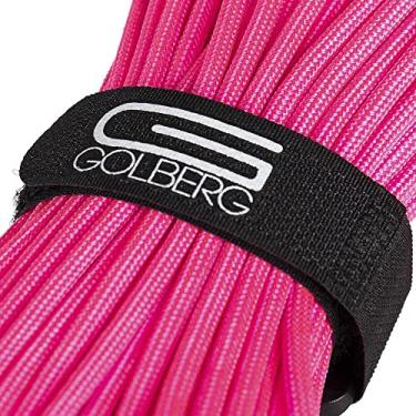 Imagem de GOLBERG G MIL-SPEC-C-5040-H corda de paraquedas autêntica Mil-Spec 550 - 250 kg Tipo III 7 fios de 1,5 cm corda de paraquedas - 100% nylon