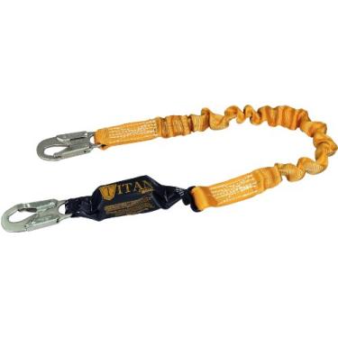 Imagem de Miller Titan por Honeywell T6112SS/6FTAF Cordão elástico de 2,8 m, com gancho de bloqueio de vergalhão de 6,35 cm