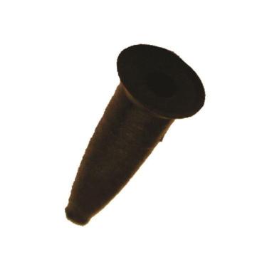 Imagem de Kit 100 Pinos Para Bola Vinil Dente De Leite Futebol Preto