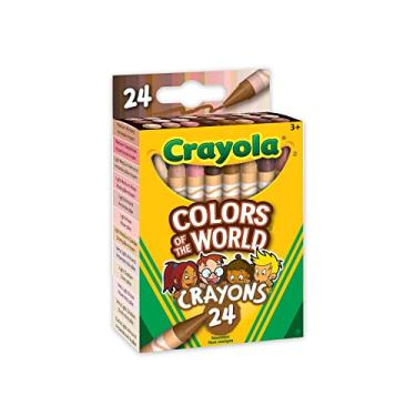 Imagem de Crayola Colors of The World Skin Tone Crayons, 24 Count