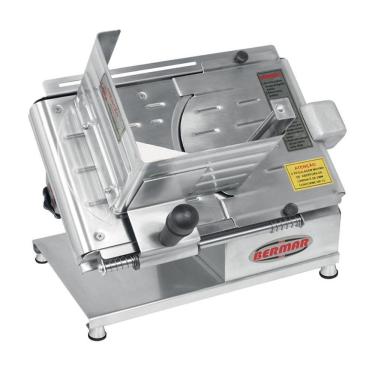 Imagem de Cortador e Fatiador de Frios Legumes Bermar Inox 19,6 cm Bm06 Bivolt