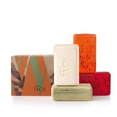 Imagem de NATURA EKOS SABONETE BARRA CREMOSO ESFOLIANTE REFR 4X100G