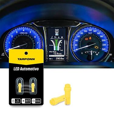 Imagem de Kit 20 Lâmpadas Led Painel Pinguinho T5 Amarela 12v Tarponn