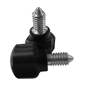 Imagem de InnoMoon Puxador de fixação original para mixers de suporte KitchenAid, 2 unidades, Preto, Plástico e Metal