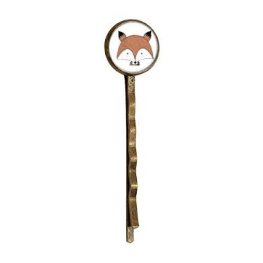 Imagem de Estilo Simplicity Immature Fox Retro Metal Hair Bobby Pin Headwear