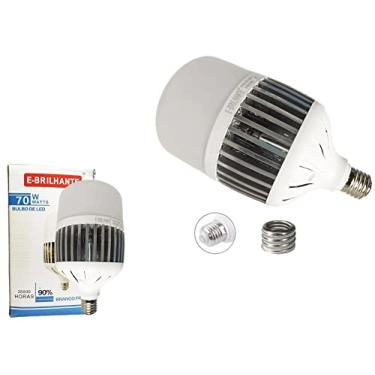 Imagem de Lâmpada Bulbo de Led 70w E-Brilhante Branco Frio Economia de Energia