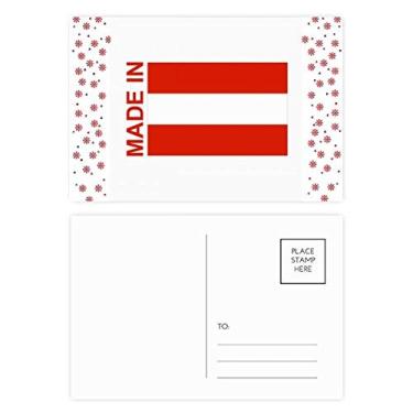 Imagem de Cartão postal feito na Áustria país amor Natal flor celebração cartão postal Blessing