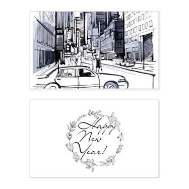 Imagem de NYC Love New York City America Landscape New Year Festival Greeting Card Bless Message Present