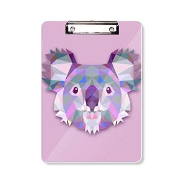 Imagem de Austrália Koala Imagem Desenho Ilustração Prancheta Pasta Bloco de Escrita Placa de Apoio A4