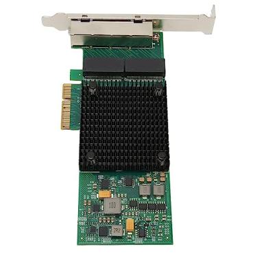 Imagem de Adaptador de Servidor Gigabit, Placa de Rede PCI Express X4 5.0GT/s PCIe Cobre RJ45 para Operacional