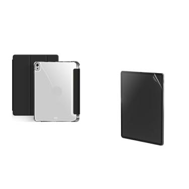 Imagem de Kit Capa + Película Paperlike p iPad Air 5/4 Geração 10.9 - Capa Protetora Anti Impacto Fundo Transparente Fosco e espaço p Apple Pencil Caneta Stylus + Película Fosca p iPad com sensação de papel