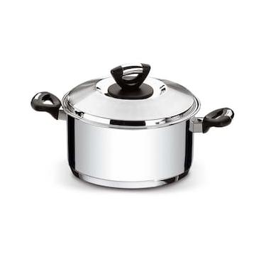 Imagem de Caçarola Funda Tramontina Solar Baquelite Inox - 28cm