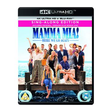 Imagem de Mamma Mia! Here We Go Again (4KUHD + Blu-ray + Digital Download) [2018] [Region Free]