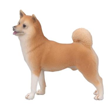 Imagem de Pequenos Enfeites de Cachorro Simulados, Mini Estatuetas de Cachorro, Modelo de Exibição de Cachorro Realista, Brinquedo de Estatueta de Animal de Alta Simulação para Decoração
