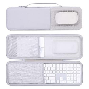 Imagem de co2CREA Capa rígida de substituição para Apple Magic Keyboard + Magic Mouse (para Magic Numberic Keybaord e Mouse)
