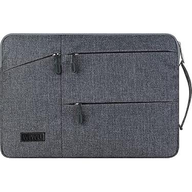 Imagem de Bolsa Case para Macbook Ultrabook 15,6 Polegadas Wiwu Notebook Ultrabook Laptop Cinza