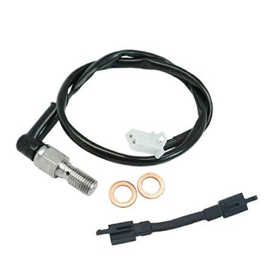 Imagem de SYUU Motocicleta Universal M10x1,00 mm Parafuso Banjo Interruptor de Luz de Freio Ajuste Hidráulico Freio Frontal Embreagem Pressão Callipers Bomba Cilindro