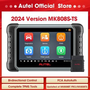 Imagem de Autel-MaxiCOM MK808S-TS Bluetooth Scanner  Ferramentas de diagnóstico Car Tpms  Scanner automotivo