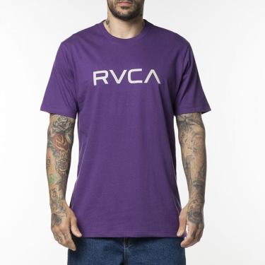 Imagem de Camiseta RVCA Big RVCA Colors WT24 Masculina Roxo